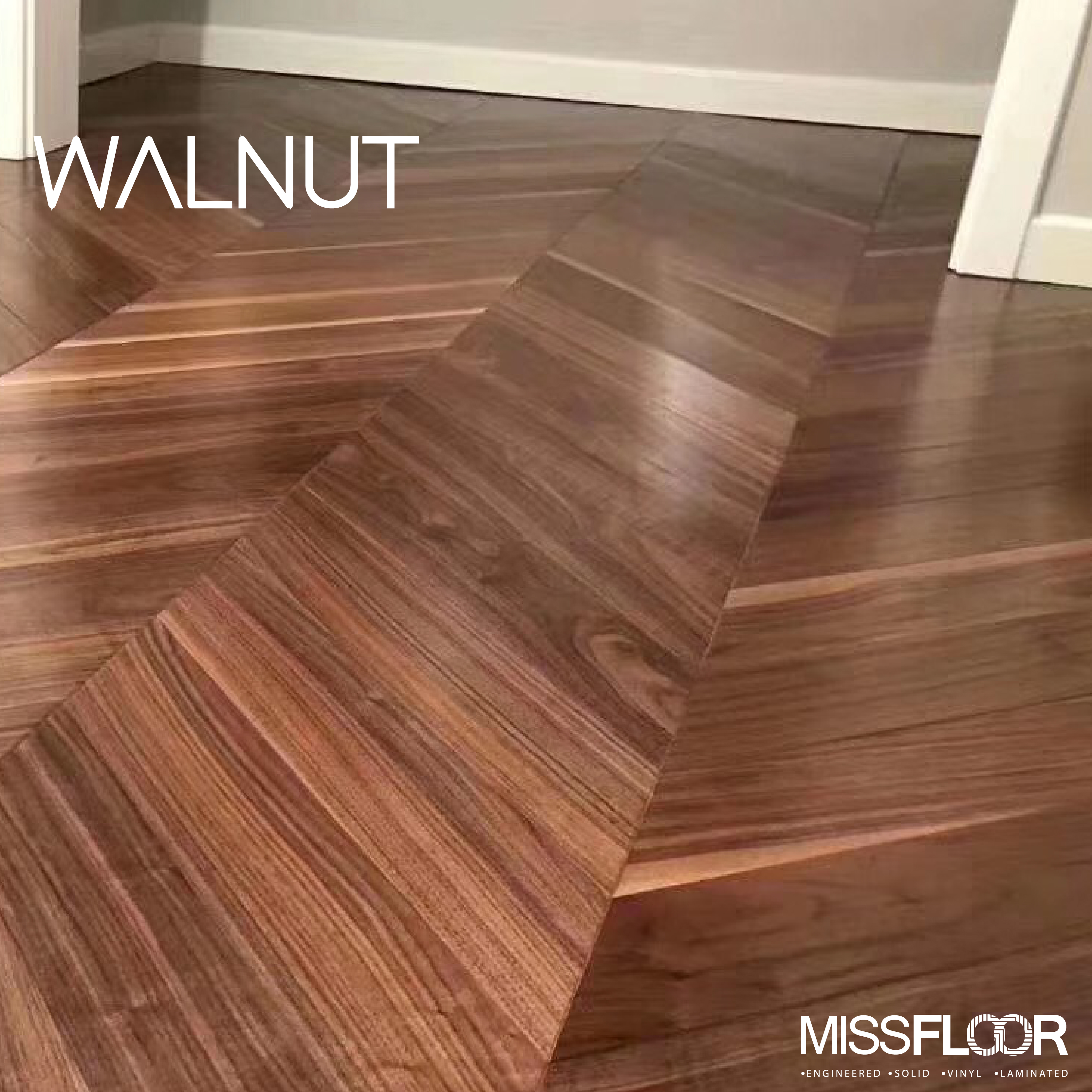 WALNUT CHEVRON