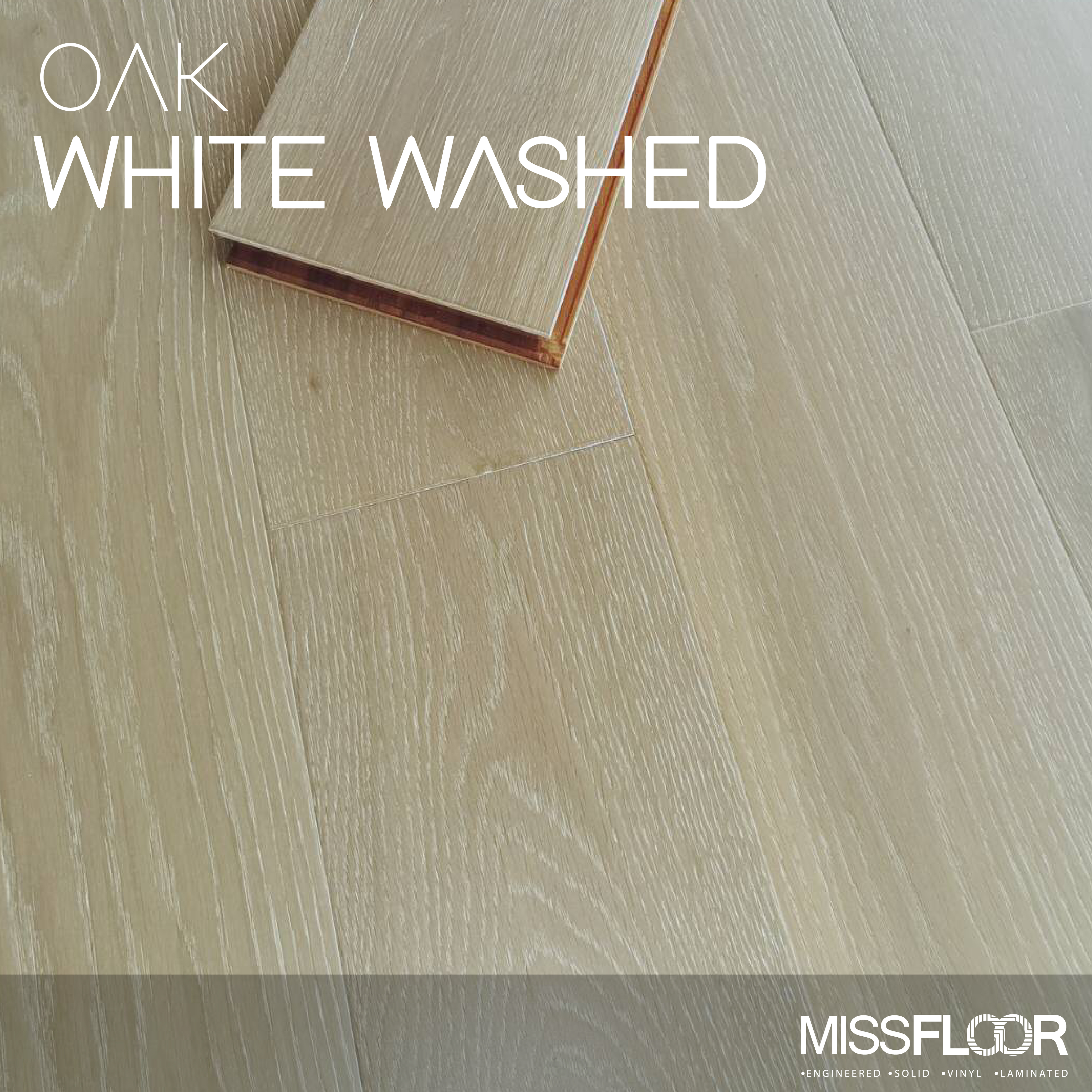 OAK WHITED WASHED